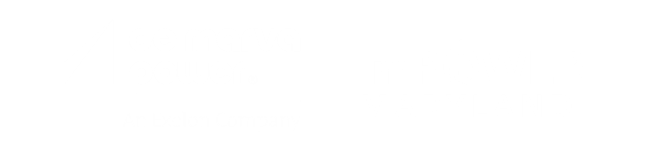 updated delmarva white logo